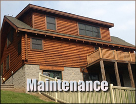  Tyner, Kentucky Log Home Maintenance