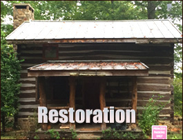 Historic Log Cabin Restoration  Tyner, Kentucky